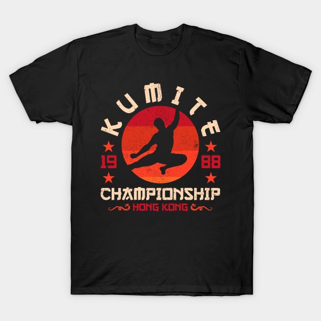 Kumite Championship - 1988 T-Shirt by Sachpica